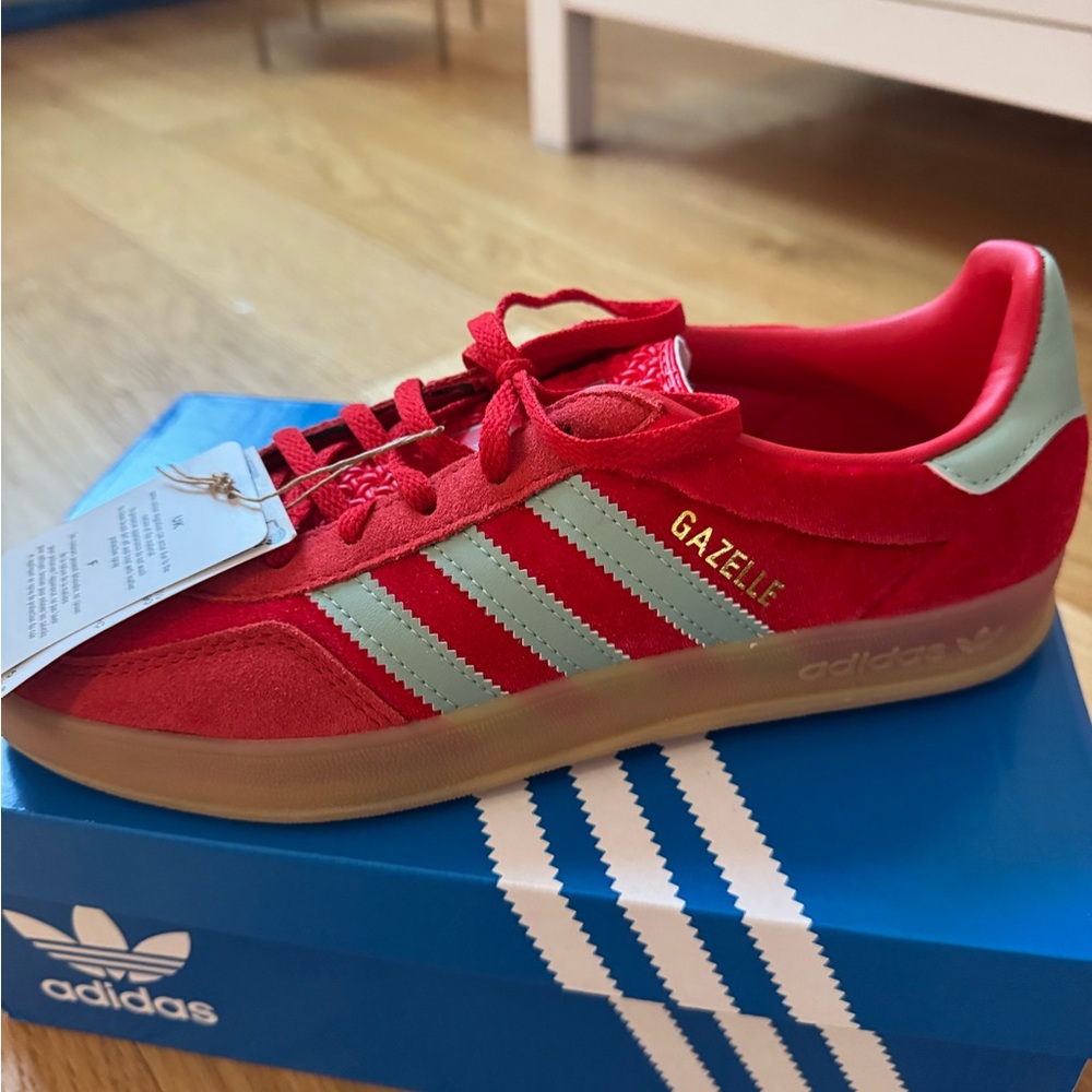 Adidas Gazelle Red Sneakers